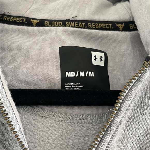 Under Armour Project Rock Zip-Up Hoodie - Picture 4 of 4